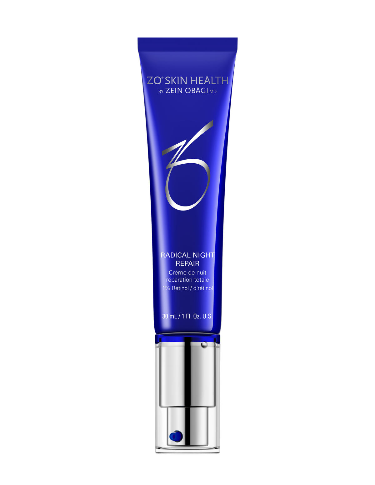 ZO Skin Health Radical Night Repair 30ml – High-potency 1% retinol treatment that targets deep wrinkles, sun damage, and uneven skin tone for visibly smoother, firmer, and rejuvenated skin overnight.