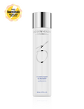Bottle of ZO Skin Health Calming Toner, an alcohol-free, pH-balanced toner designed to soothe and refresh sensitive or post-procedure skin.